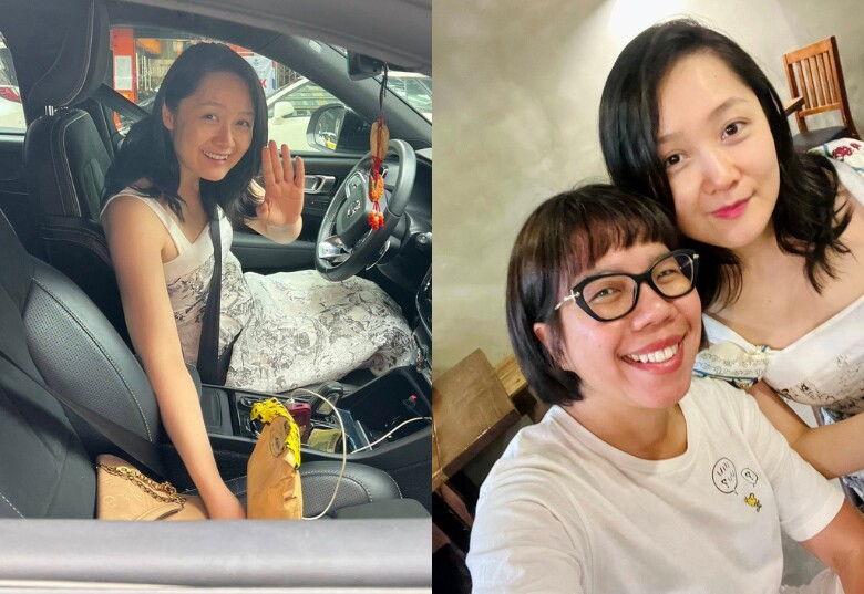 “BTV trẻ nhất Thời sự 19h” khoe dáng nuột nà sau sinh, U40 đứng cạnh nam thần Việt mà nhìn hệt nữ chính phim ngôn tình - 5
