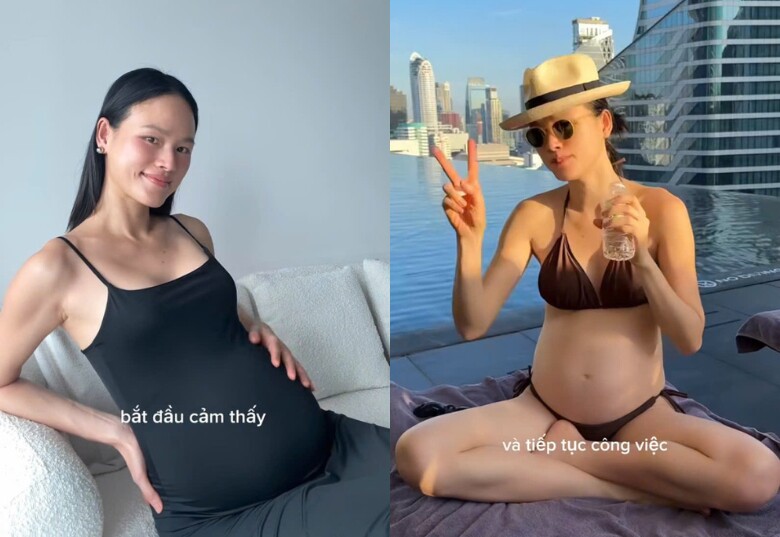 Sát ngày đẻ, siêu mẫu Tuyết Lan chạm mốc cân nặng kỷ lục, mách chị em cách ăn uống để &#34;vào con không vào mẹ&#34; - 6