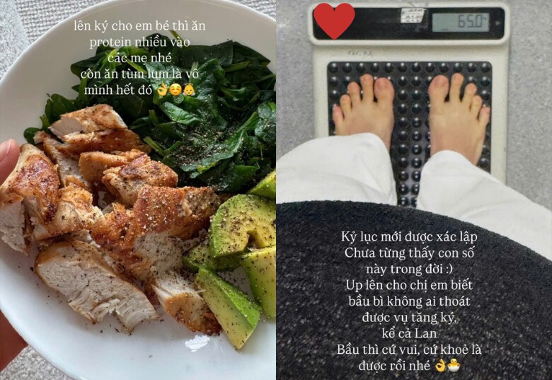 Sát ngày đẻ, siêu mẫu Tuyết Lan chạm mốc cân nặng kỷ lục, mách chị em cách ăn uống để &#34;vào con không vào mẹ&#34; - 3