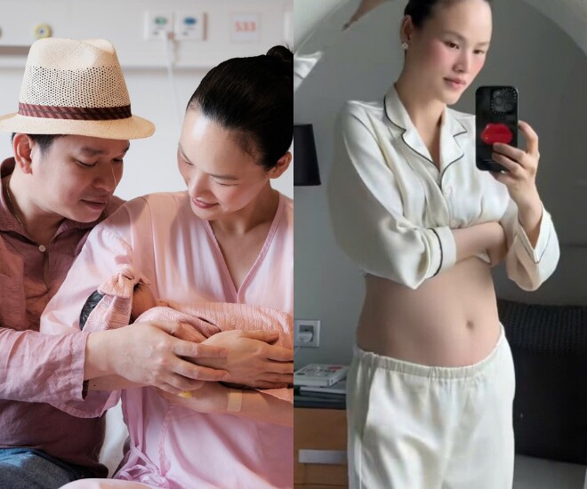 Dàn người đẹp Việt nịt bụng sau sinh: Người giảm 24kg, người eo nhỏ lại sau 4 ngày - 1