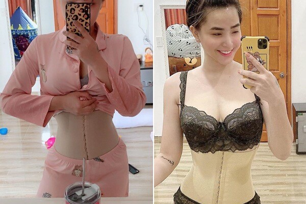 Dàn người đẹp Việt nịt bụng sau sinh: Người giảm 24kg, người eo nhỏ lại sau 4 ngày - 13