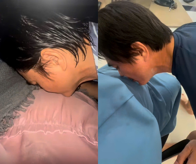 Diễn viên Cao Minh Đạt hít hà bụng bầu rồi mới an tâm ra đường &#34;cày cuốc&#34;, 50 tuổi được làm bố sau 9 năm tìm con - 3