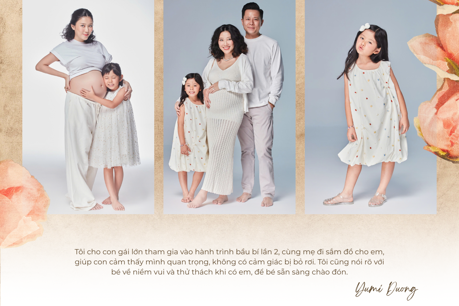 MC Yumi Dương: “Bầu lần hai hạnh phúc khi có con gái 6 tuổi làm bạn đồng hành, ông xã bận rộn vẫn gác lại để đưa vợ đi khám thai” - 6