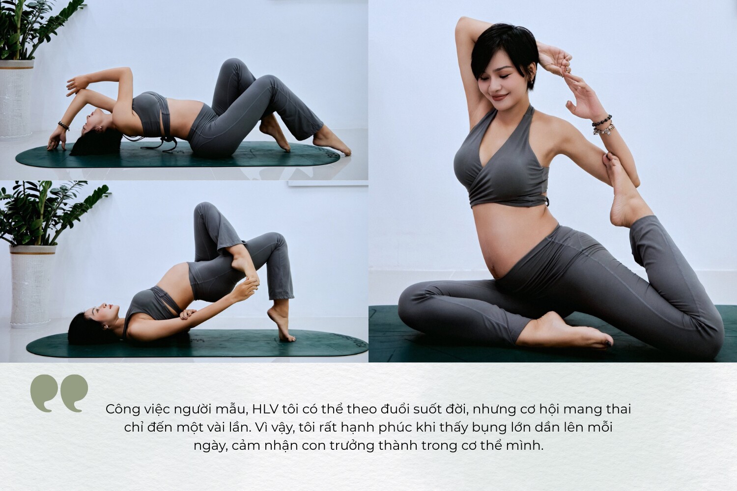 Lê Thu Trang mang thai con đầu lòng với ông xã diễn viên: Bầu bí vẫn thức khuya dậy sớm, đẹp hơn mỗi ngày nhờ chồng - 4