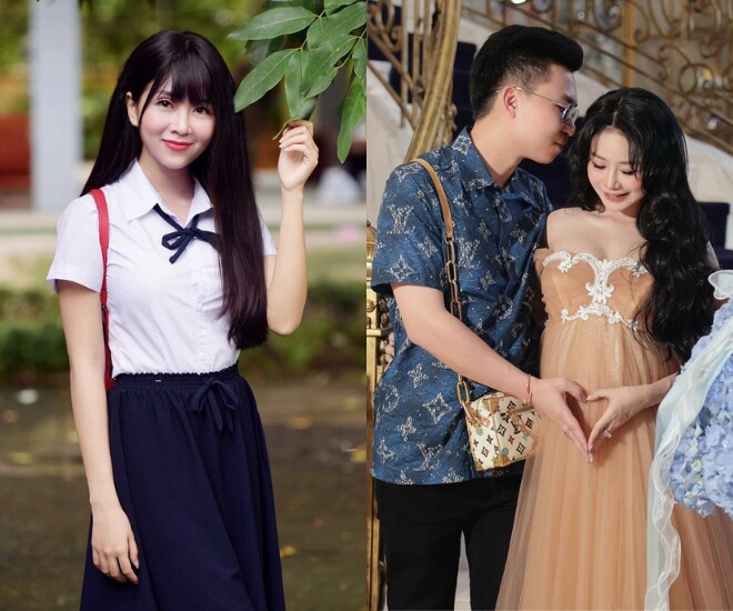 Nữ thần phim học đường Việt sắp vỡ chum vẫn xinh như búp bê sống, dọn phòng sơ sinh đẹp mê cho &#34;rắn con&#34; - 1