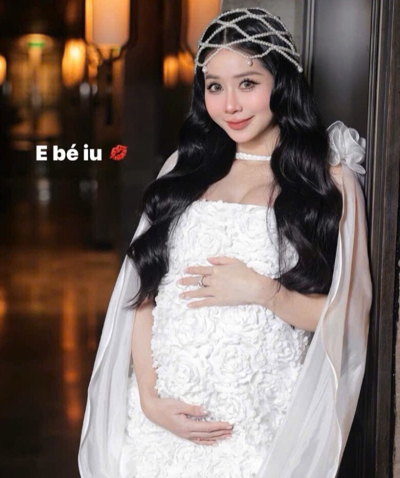 Nữ thần phim học đường Việt sắp vỡ chum vẫn xinh như búp bê sống, dọn phòng sơ sinh đẹp mê cho &#34;rắn con&#34; - 5