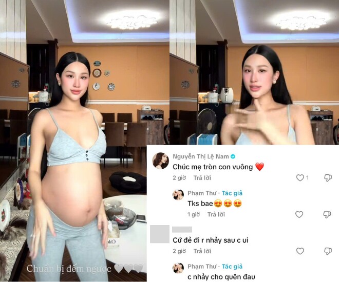 Phạm Thư quẩy tưng bừng trong viện để quên cơn đau đẻ, vẫn giữ nguyên thái độ với người chồng bí mật - 3