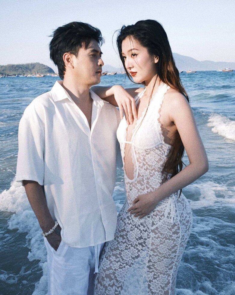 Vợ sao Việt về dáng đẹp bất bại sau sinh: Hot girl Cà Mau gây nhức mắt với đồ xuyên thấu, vợ trẻ Quang Minh được chồng thưởng nóng - 7
