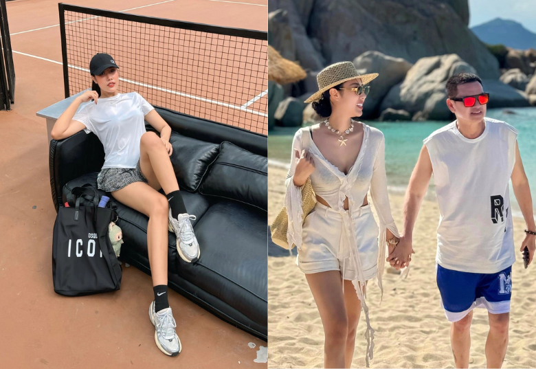 Vợ sao Việt về dáng đẹp bất bại sau sinh: Hot girl Cà Mau gây nhức mắt với đồ xuyên thấu, vợ trẻ Quang Minh được chồng thưởng nóng - 11