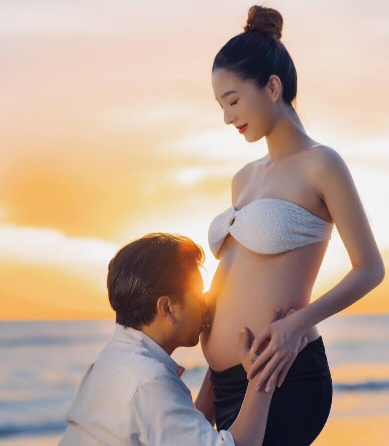 Vợ sao Việt về dáng đẹp bất bại sau sinh: Hot girl Cà Mau gây nhức mắt với đồ xuyên thấu, vợ trẻ Quang Minh được chồng thưởng nóng - 8