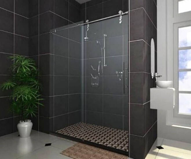 Người trẻ dần “quay lưng” với phòng tắm kính, thiết kế thay thế này vừa sang lại vừa thực dụng - 1