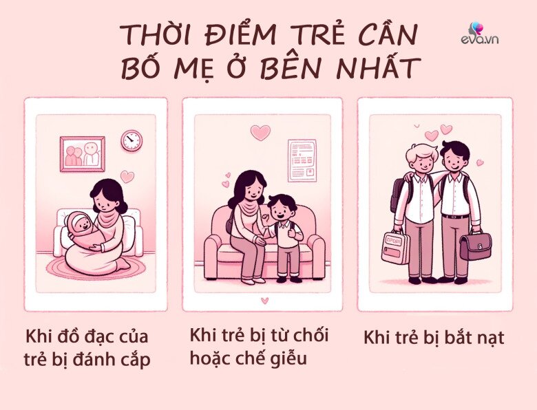 3 thời điểm trẻ có bố mẹ ở bên, sẽ là sức mạnh để tiến đến tương lai, không có tiền bạc nào mua được - 3
