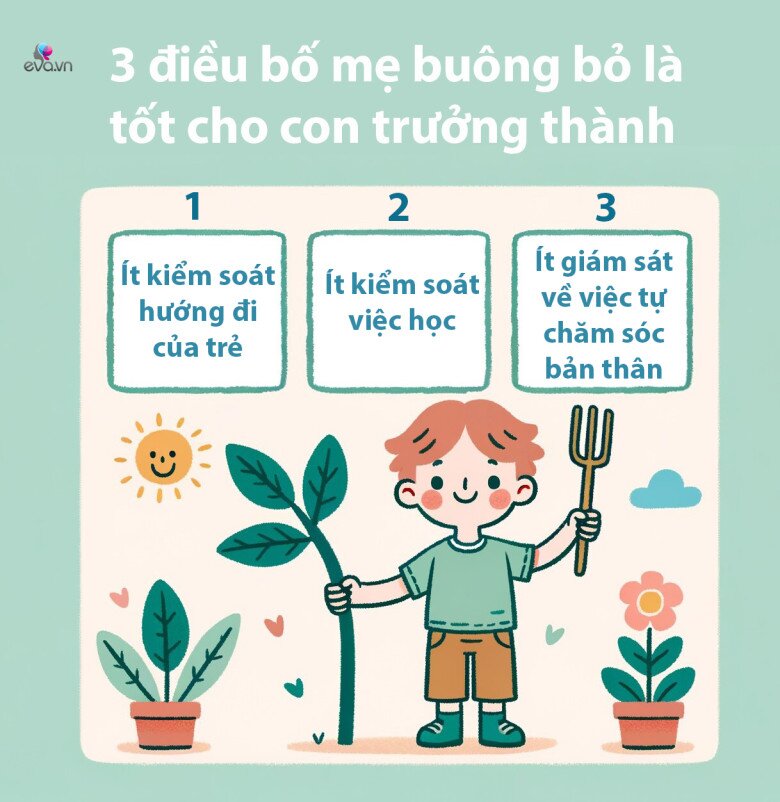 Đừng làm phiền con 3 điều này, bố mẹ &#39;&#39;buông bỏ&#39;&#39; sớm là mở đường cho con đến thành công nhanh - 3