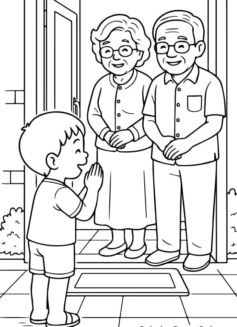 Tranh tô màu 20 hoạt động vui cho bé và bạn bè, bố mẹ làm cùng nhau vào cuối tuần - 18