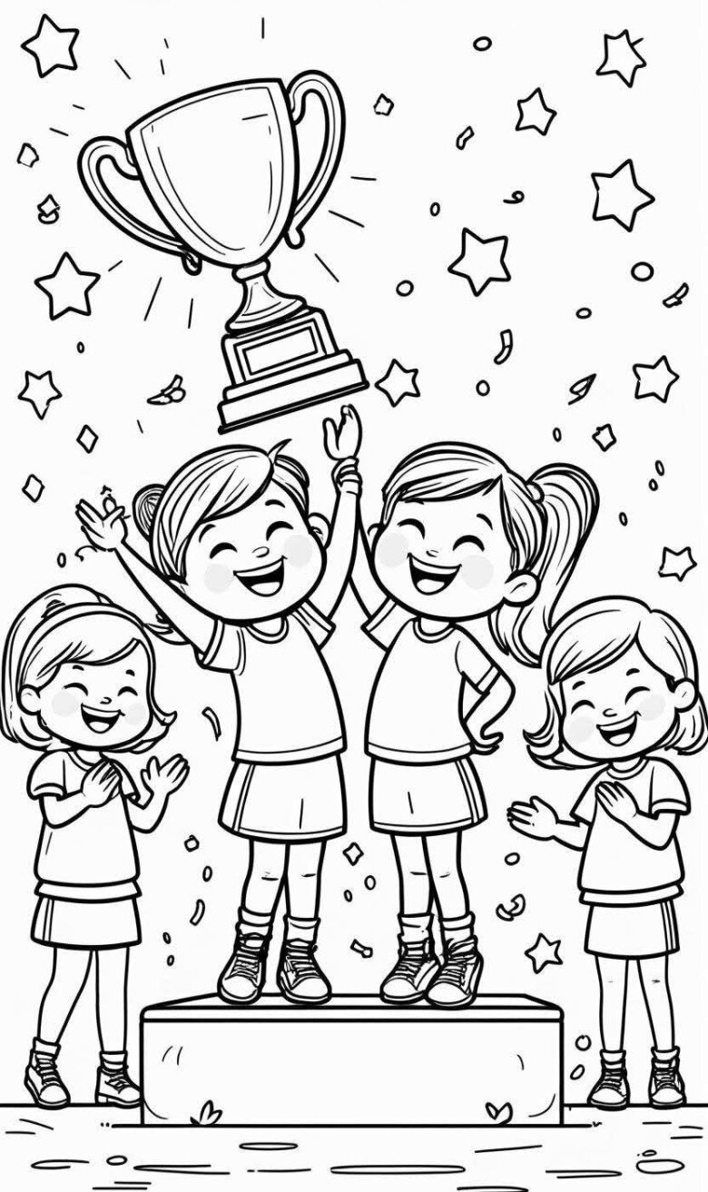 Tranh tô màu 20 hoạt động vui cho bé và bạn bè, bố mẹ làm cùng nhau vào cuối tuần - 19
