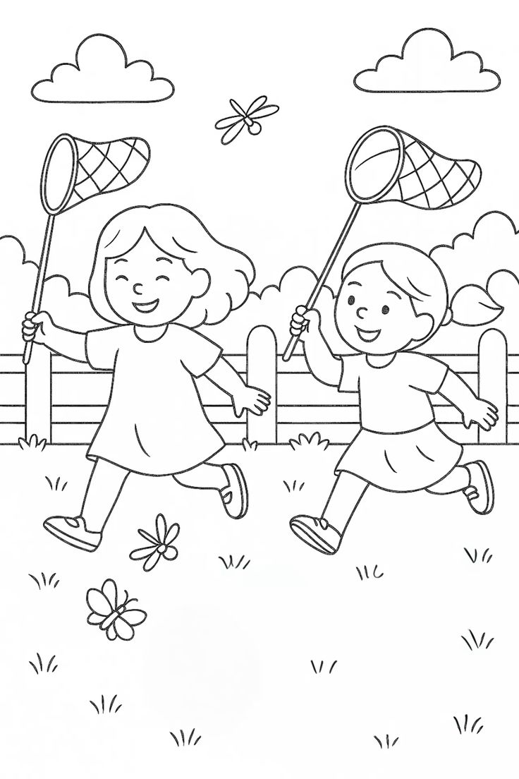 20 tranh tô màu hoạt động vui, trẻ tự tô nên màu sắc cho kỷ niệm đẹp trong tuổi thơ - 13