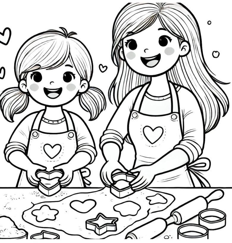 Tranh tô màu &#39;Mẹ yêu con&#34; dạy bé hiểu tình cảm gia đình, nuôi dưỡng lòng biết ơn từ nhỏ - 7