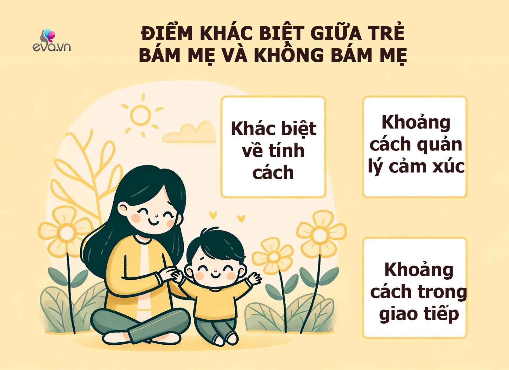Trẻ bám mẹ và không bám mẹ sẽ thay đổi tính cách khi lớn lên, bố mẹ nhận diện từ 3 điều này - 3