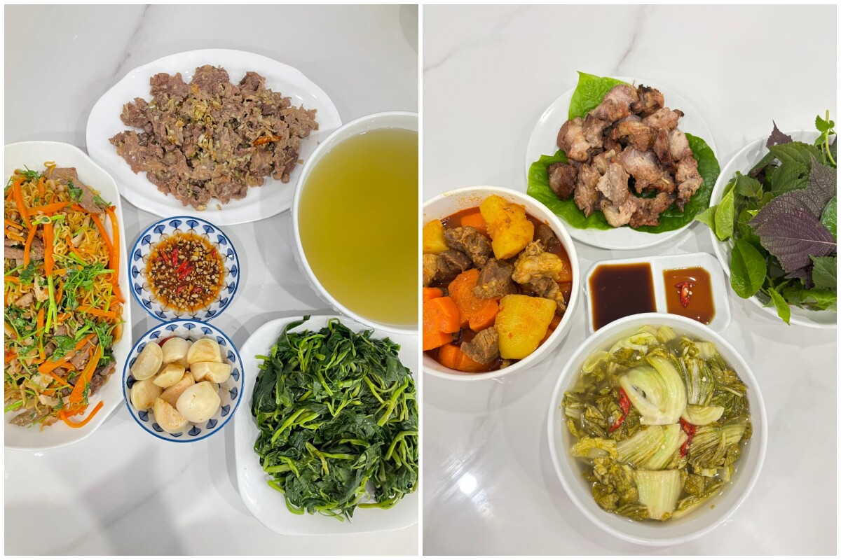 Bố mẹ chồng chăm gửi đồ gặp ngay con dâu yêu bếp, thành quả là những mâm cơm ngon, cực giàu dinh dưỡng - 3