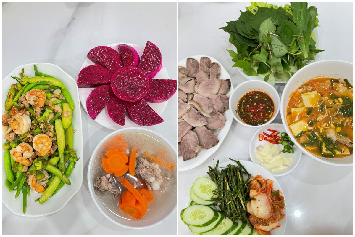 Bố mẹ chồng chăm gửi đồ gặp ngay con dâu yêu bếp, thành quả là những mâm cơm ngon, cực giàu dinh dưỡng - 6