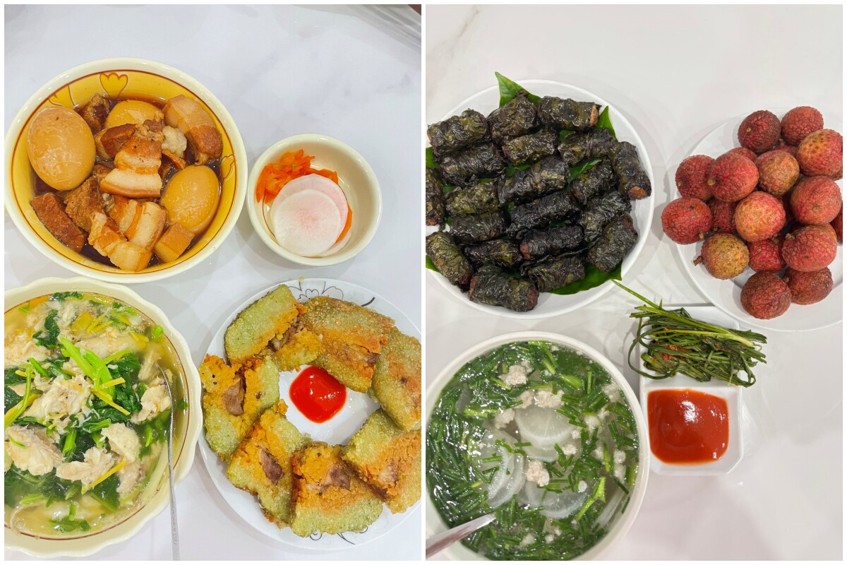 Bố mẹ chồng chăm gửi đồ gặp ngay con dâu yêu bếp, thành quả là những mâm cơm ngon, cực giàu dinh dưỡng - 9