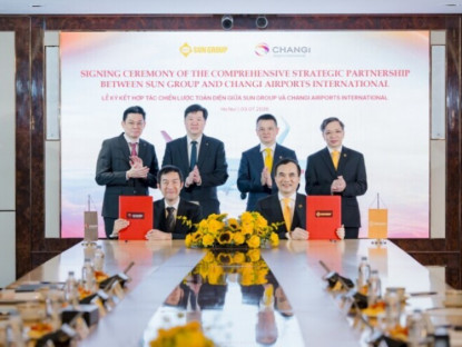 Thông tin doanh nghiệp - Sun Group và Changi Airports International mở rộng hợp tác chiến lược góp phần phát triển hạ tầng hàng không Việt Nam