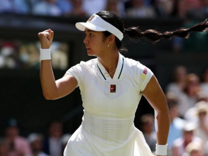 Thể thao - Địa chấn Wimbledon: Sao nữ Philippines Eala hạ bệ Swiatek
