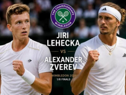 Thể thao - Tennis đỉnh cao Wimbledon: Zverev đại chiến Lehecka, mỹ nhân Philippines viết tiếp cổ tích