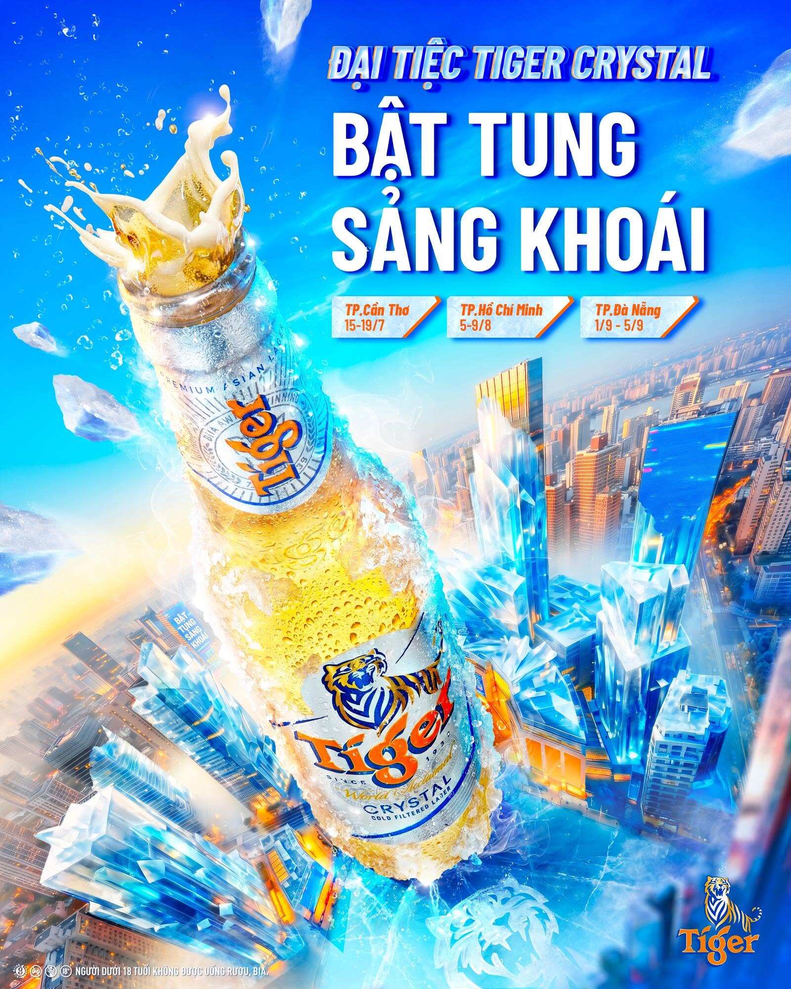 Tiger Crystal khởi động chuỗi đại tiệc sảng khoái với loạt trải nghiệm lần đầu có tại Việt Nam - 4