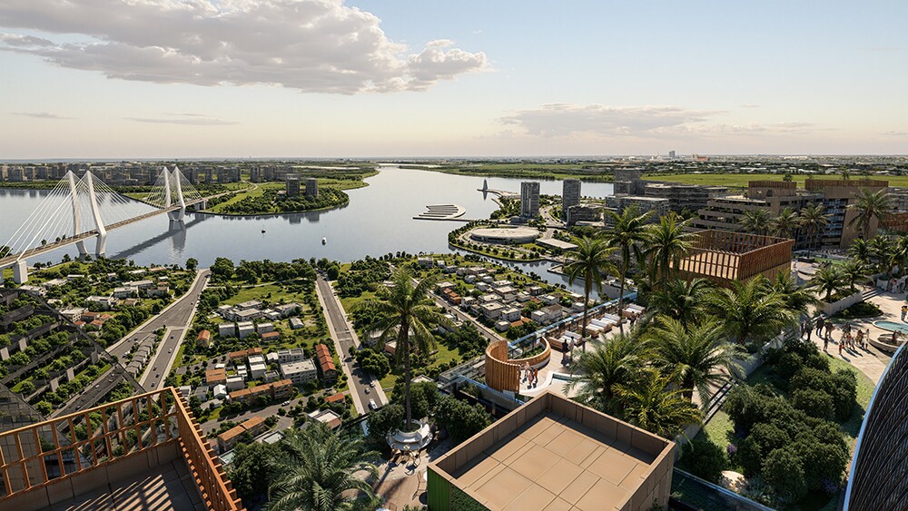 Vì sao tổ hợp 12 tòa tháp bên sông Sài Gòn của Sunshine Group được thiết kế như một resort khổng lồ? - 1
