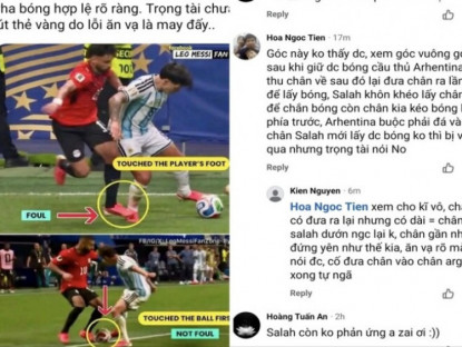 Công nghệ - Dân mạng "mổ xẻ" tình huống cuối trận Argentina - Ai Cập, bảo vệ Lionel Messi và đồng đội