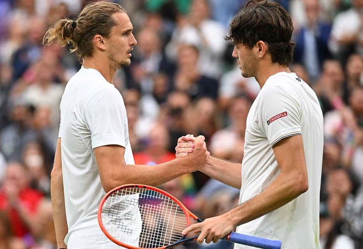 Tennis đỉnh cao Wimbledon: Fritz tái đấu "khắc tinh" Zverev, Cobolli gặp hiện tượng chủ nhà - 1