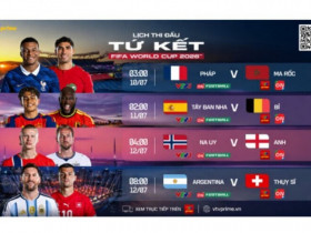 Sống trọn cảm xúc Tứ kết FIFA World Cup 2026™ cùng VTVprime: Khi mọi khoảnh khắc đỉnh cao đều nằm trong tầm tay