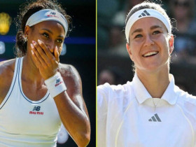 Video tennis Muchova - Gauff: Choáng váng set 1 (Wimbledon)
