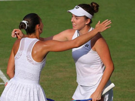 Video tennis Kostyuk - Noskova: 2 set đỉnh cao, đoạt vé chung kết (Wimbledon)