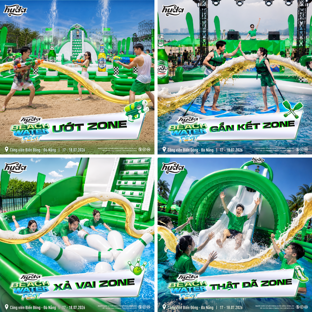 Lễ hội biển Huda Beach Water Fest đổ bộ Đà Nẵng, khuấy đảo mùa hè với sân khấu siêu khủng và dàn line-up cực "cháy" - 2