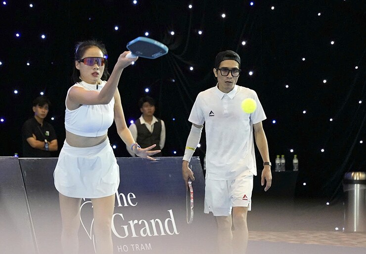 Người đẹp Thanh Trang lập cú đúp danh hiệu ở giải pickleball toàn sao - 2