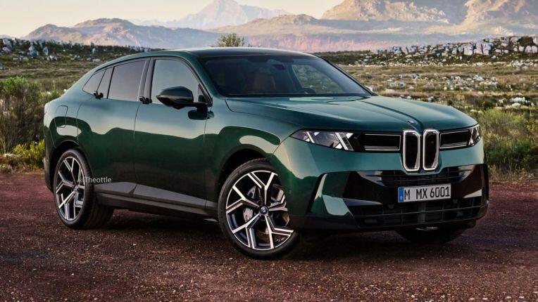 BMW X6 thế hệ mới lộ ảnh phác thảo mới - 1