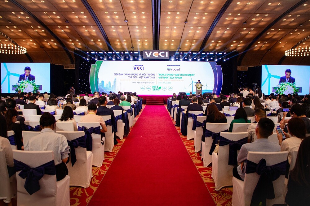 C.P. Việt Nam được vinh danh Top 10 “Doanh nghiệp Xanh - NetZero Hành động” tại Diễn đàn Năng lượng và Môi trường Thế giới - Việt Nam 2026 - 1