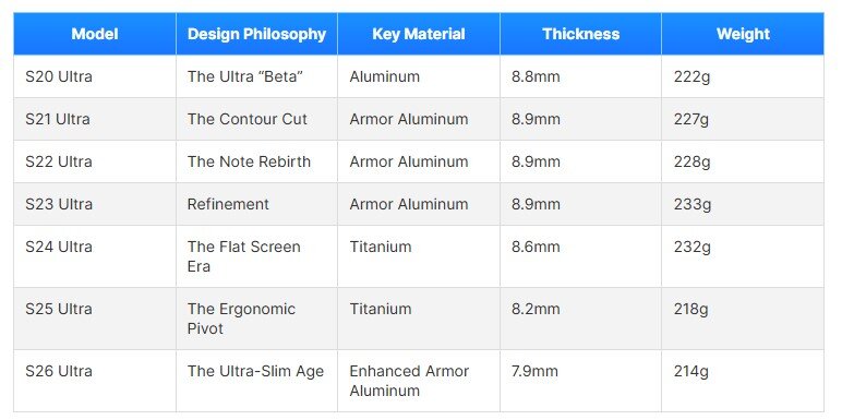 Sau 7 năm, thế hệ Galaxy Ultra đã cải tiến như thế nào? - 2