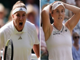 Video tennis Muchova - Noskova: Derby Séc hấp dẫn, 3 set đấu nghẹt thở (Chung kết Wimbledon)