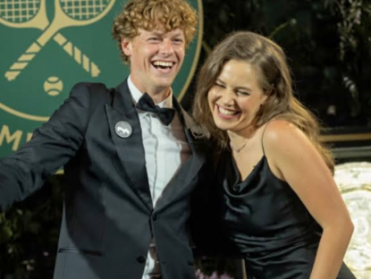 Thể thao - Sinner ôm eo kiều nữ nhảy ăn mừng vô địch Wimbledon, Alcaraz tri ân đại kình địch