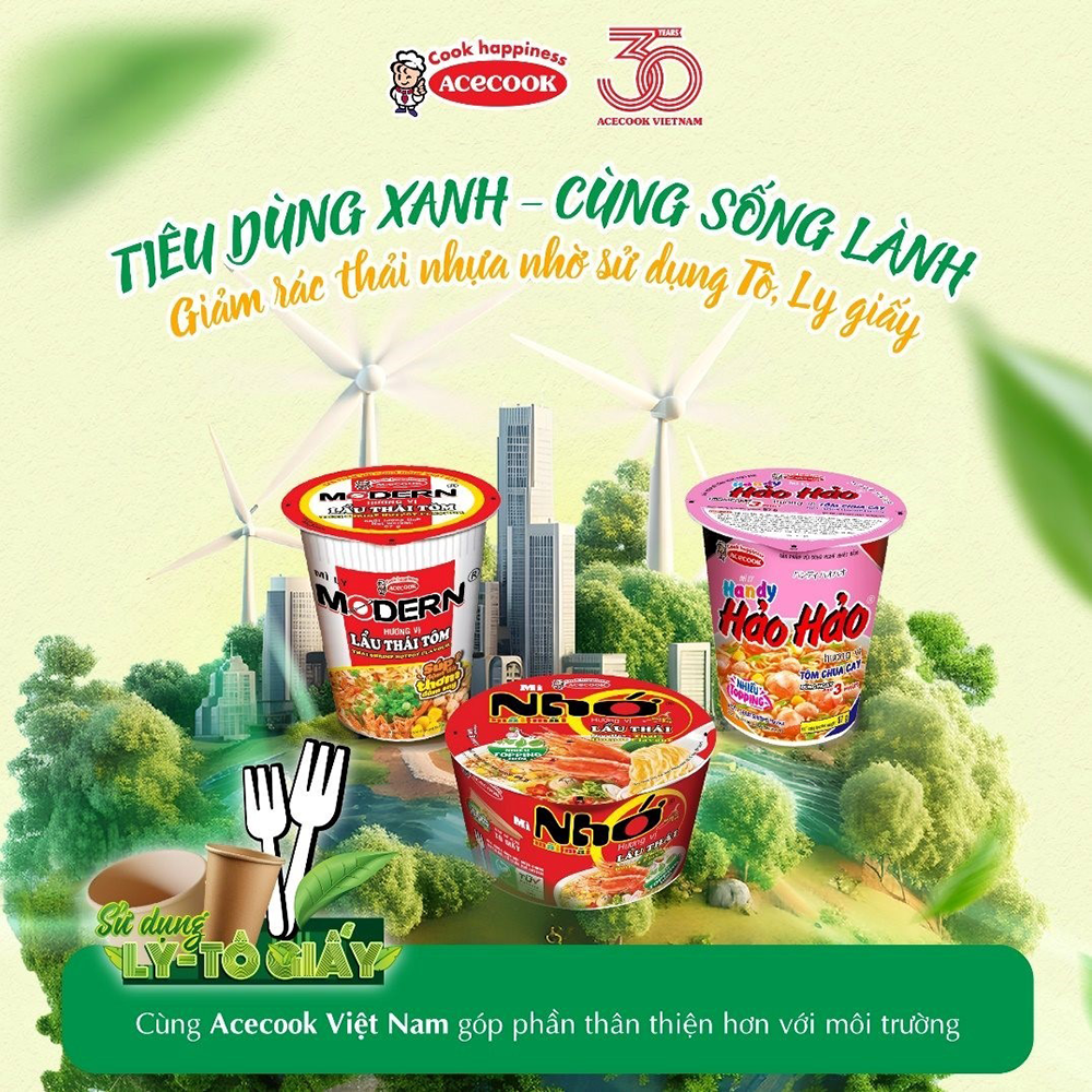 Acecook Việt Nam: Hành trình phát triển bền vững, chung tay vì một hành tinh xanh - 2