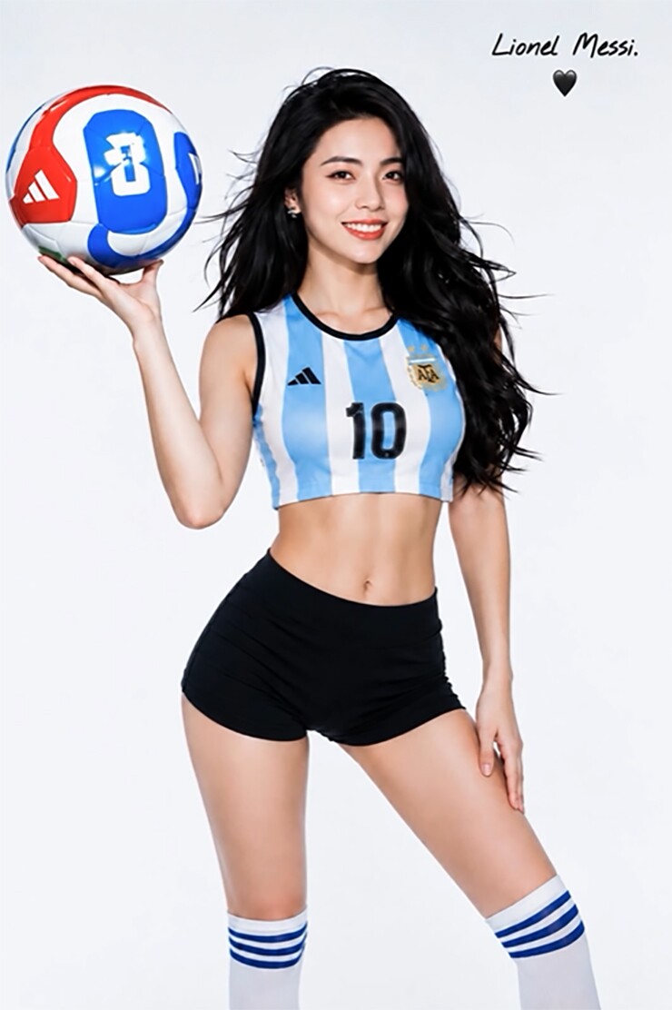 Dàn người đẹp pickleball tung ảnh nóng, mừng Messi vào chung kết World Cup - 4