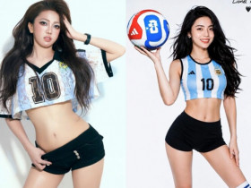 Dan người đẹp pickleball tung ảnh nóng, mừng Messi vào chung kết World Cup