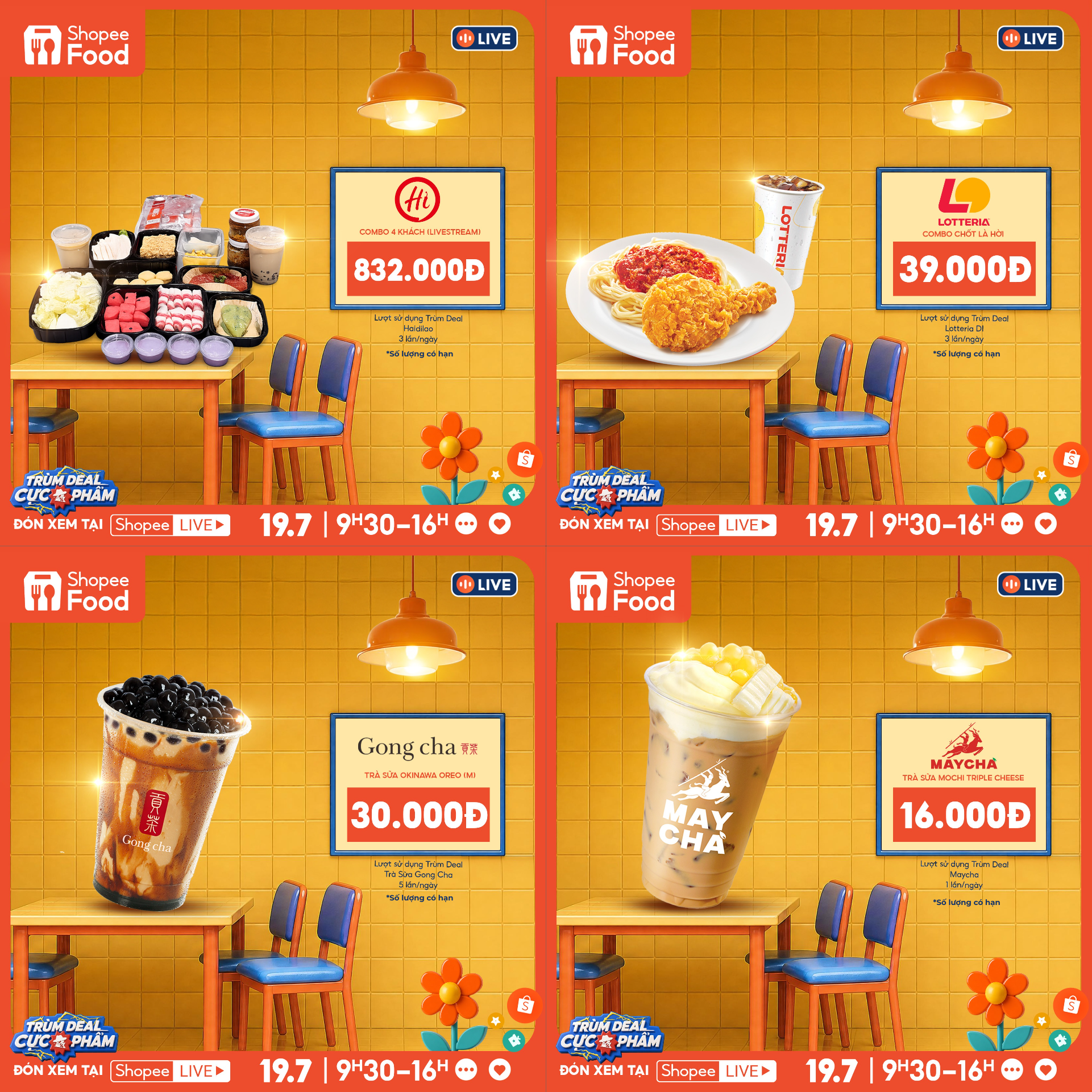 Muốn ăn ngon cả tuần, đừng bỏ qua loạt bí kíp săn deal này trên livestream của ShopeeFood - 1