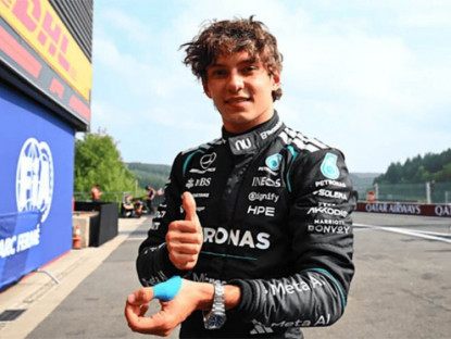 Thể thao - Đua xe F1, Belgian GP: Antonelli đoạt pole đầy nghẹt thở tại Spa