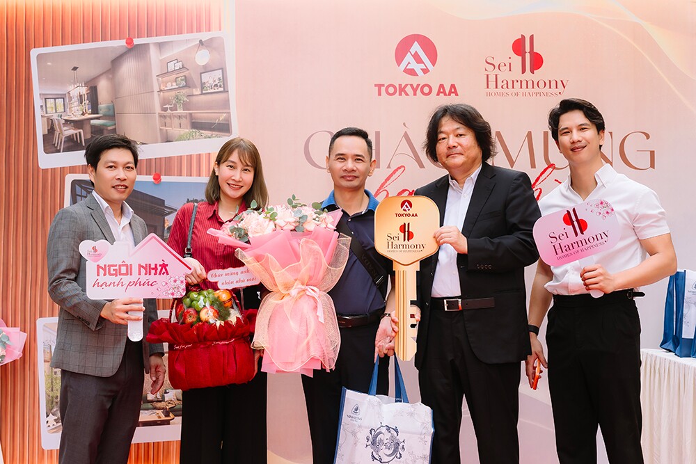 Xây dựng chất lượng và vượt tiến độ, Công ty cổ phần Tokyo AA chính thức bàn giao nhà cho cư dân tại khu dân cư Sei Harmony - 2