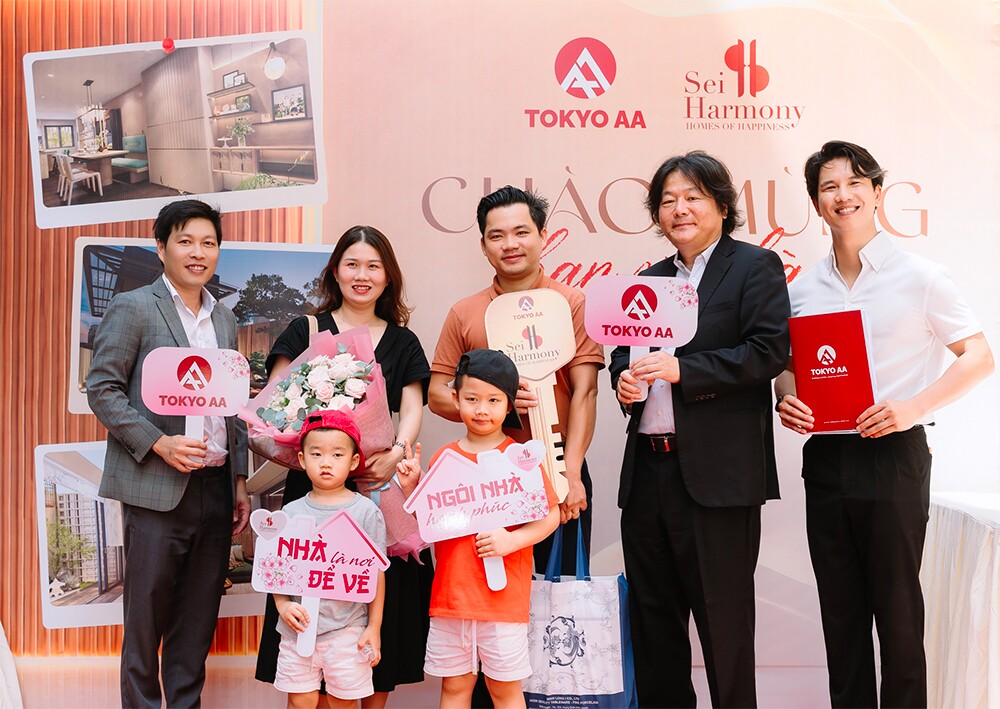 Xây dựng chất lượng và vượt tiến độ, Công ty cổ phần Tokyo AA chính thức bàn giao nhà cho cư dân tại khu dân cư Sei Harmony - 1