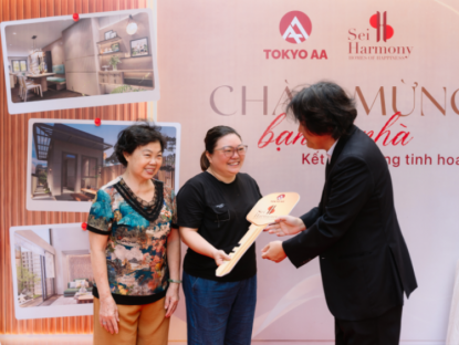 Thông tin doanh nghiệp - Xây dựng chất lượng và vượt tiến độ, Công ty cổ phần Tokyo AA chính thức bàn giao nhà cho cư dân tại khu dân cư Sei Harmony